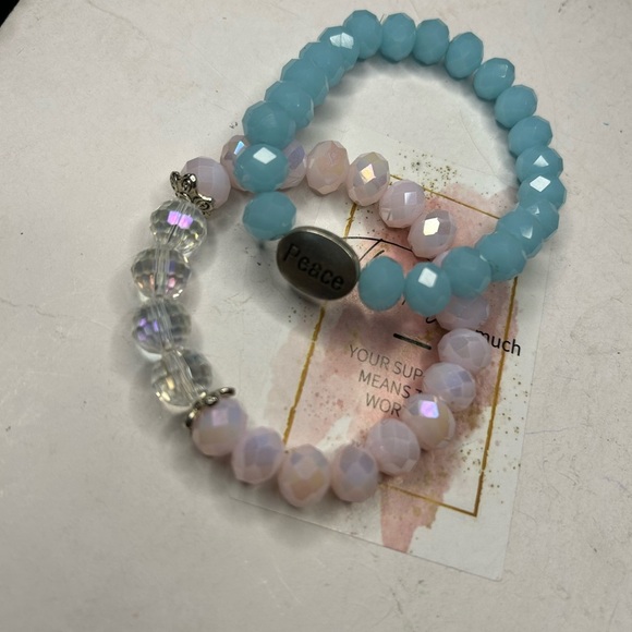 Peace & Serenity Crystal Bracelet - Picture 3 of 3